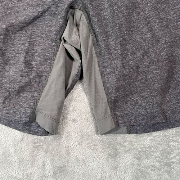 Lululemon Men's Gray Athletic Shorts Size S Lined Elastic Waist Casual See Note - Picture 3 of 13